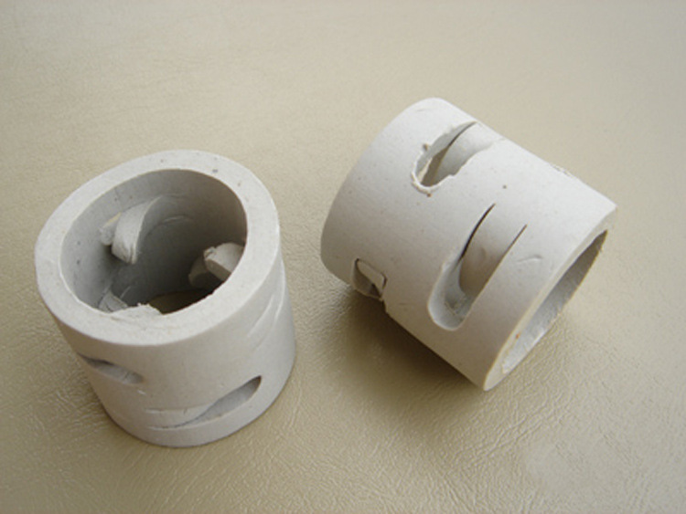 「陶瓷鲍尔环」陶瓷鲍尔环拥有优异的耐酸和耐热性